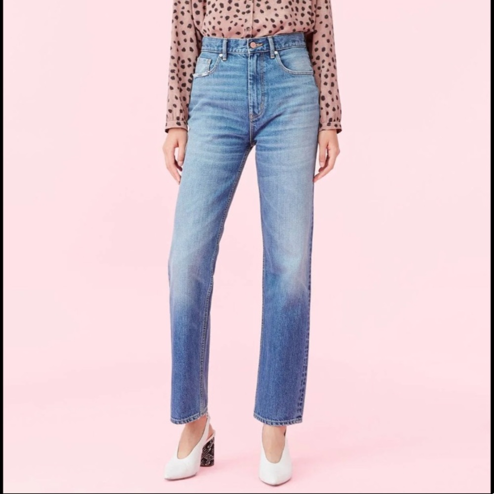 REBECCA TAYLOR La Vie High Rise Denim Jean ~ Size 26